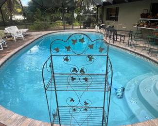 Wire shelf rack