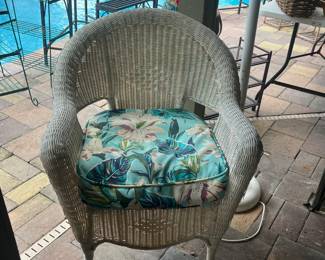 Wicker Chair, as is