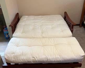 Twin size Mission Style Futon (without cushion covers)