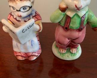 Vintge Anthropomorphic Cats S&P