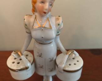 Vintage Figural Dairy Milkman S&P