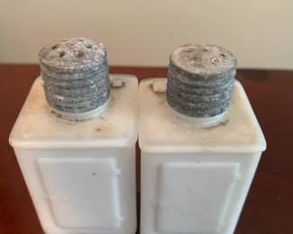 Milk Glass Ice Box S&P