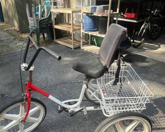 3 Wheel Bike (needs some TLC and a front tire)