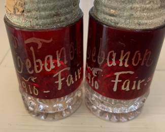 Cranberry glass, 1910, S&P