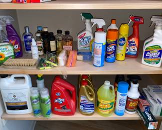 Cleaning supplies