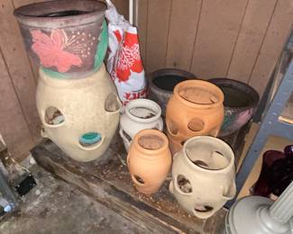 Strawberry/plant pots