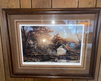 Signed artwork- Terry Redlin