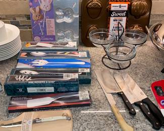 New and preloved cutlery and serving pieces