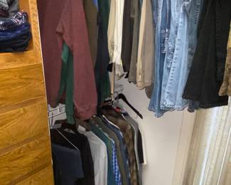 Formal and casual men’s clothing