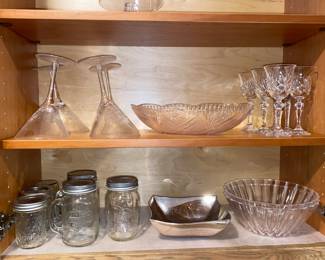 Funky martini glasses and more