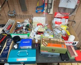 Tool bench is loaded