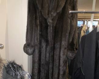 Faux fur coat -soft and luxurious!