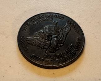 .999 Silver 1981 Assay Office SF Coin