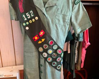 Girl Scouts Uniforms and Sash