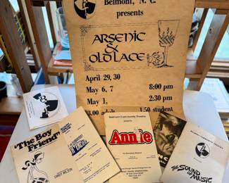 Belmont Community Theater Memorabilia