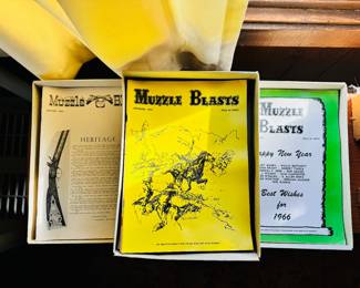 1960's Muzzle Blasts Magazines