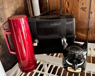 New with tag Alladin Lunch Box with Thermos, Batman Thermos