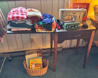 Singer Sewing Machine, Sewing Accessories, Children's Books