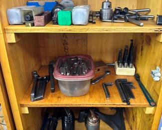 Clausing Lathe Accessories, Tools