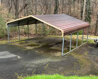 2 Car Carport, Buyer must disassemble and transport