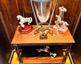 Side Table, Carousel Decor