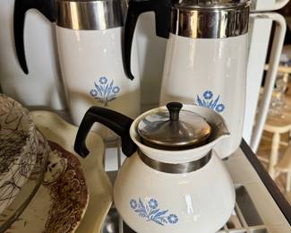 Correlle Tea and Coffee Pots