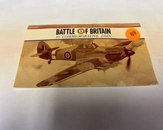BATTLE OF BRITAIN COMMEMORATIVE COIN