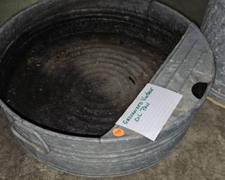 GALVANIZED OIL PAN