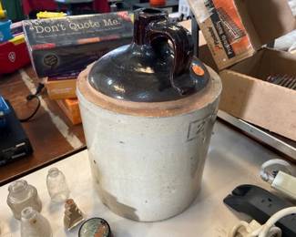 STONEWARE JUG