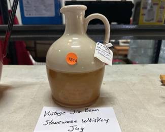 JIM BEAM STONEWARE WHISKEY JUG