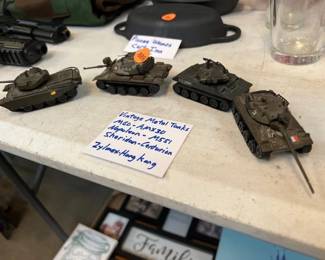 VINTAGE METAL TANKS