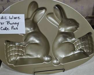 NORDIC WARE EASTER BUNNY CAKE PAN