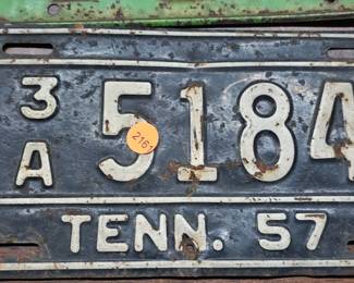 VINTAGE ALABAMA LICENSE PLATE
