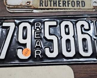 VINTAGE TN LICENSE PLATE