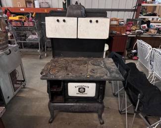 STERCHI'S DELIGHT CAST IRON WOOD STOVE