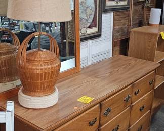DRESSER WITH MIRROR