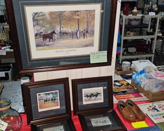 FRAMED HORSE PICTURES