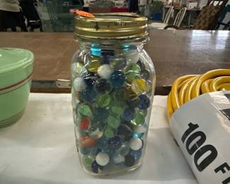 JAR OF MARBLES