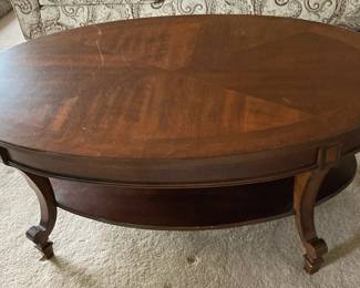 Oval Coffee Table
