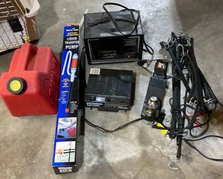 Battery Charger And Hitch 