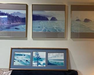 Ron Keebler Framed Cannon Beach Photographs
