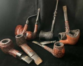 Meerschaun, Potpourri, Jhayne,Tinder Box, Lloyds More Briar Pipes 