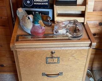 File Cabinet, Mario Cioni Ashtray Other Office Supplies