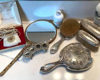 Mongrammed Vanity Set