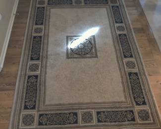 TWO MATCHING LARGE AREA RUGS 