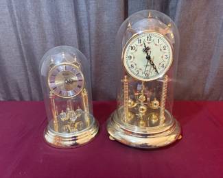 Glass Some Mantle Clocks