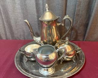 Silver Plated Tea Set