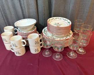 Farberware Holiday Snowman Dishes And Other Christmas Dishes