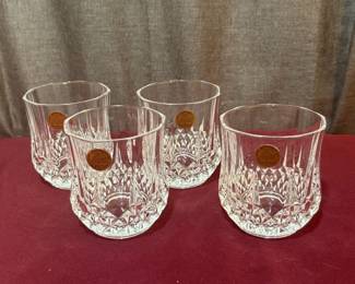  03 Genuine Lead Crystal Glasses