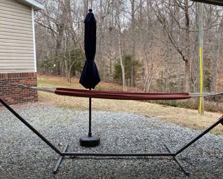  04 Hammock With Stand And Umbrella With Base